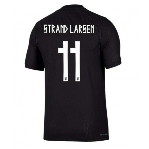 Billige Fotballdrakt Norge Jorgen Strand Larsen #11 Replika Bortedrakt VM 2026 Kortermet Billige Fotballdrakt Norge Jorgen Strand Larsen #11 Replika Bortedrakt VM 2026 Kortermet